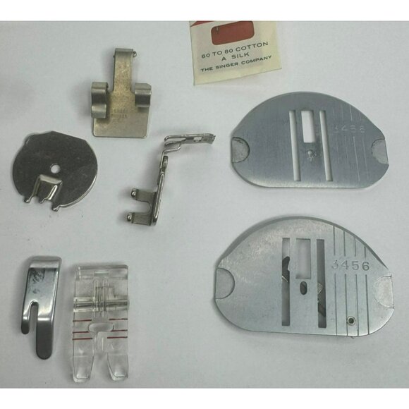 Singer Touch & Sew Special Zig Zag Machine #638 Accessory Discs 14 in Box 161928 - Picture 12 of 12